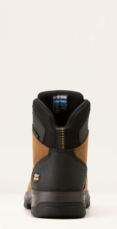 Turbo Duratread XTR 6" Waterproof Carbon Toe Work Boot Heel